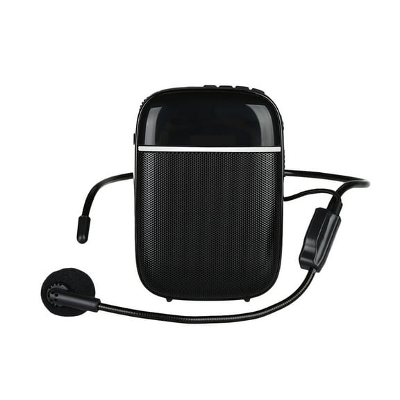 Portable Mini HIFI Voice Amplifier For Teaching Wireless Microphone Loudspeaker Supports TF Card HD Recording ,Powerful&Original Sound