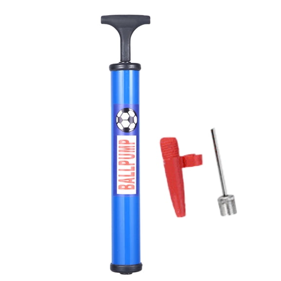 Portable Mini Hand Air Pump with Inflation Needle Lightweight Manual Inflator Universal Inflation Tool for Basketball Football Volleyball Sports Ball Daily Use 6 Inch