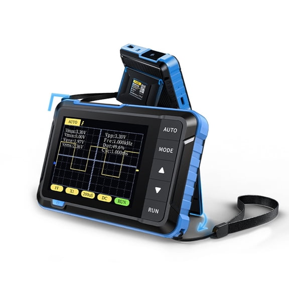 Portable Mini Handheld Digital Oscilloscope 2.5MSa/S Sampling Rate TFT Display 400V DIY Electronics Repair Tool Kit