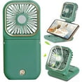 thumbnail image 1 of Portable Mini Handheld Fan, 3000mah Rechargeable Small Hand Held Cooling Fans Blow Cold Air for Women Men Kids Compat Face Makeup Fan Travel Essentials Gift, 1 of 7