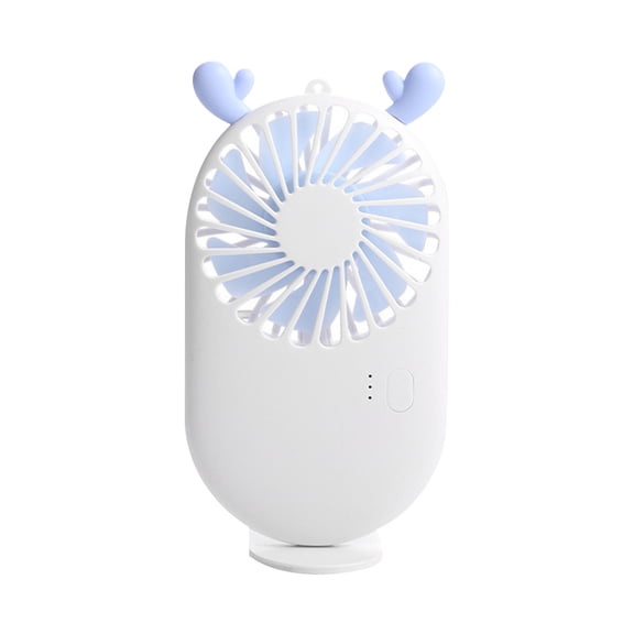 Portable Mini Handheld Fan, USB Rechargeable Desk and Stroller Table Fan with Adjustable Speed, for Summer Cooling, Compact and Lightweight Travel Fan