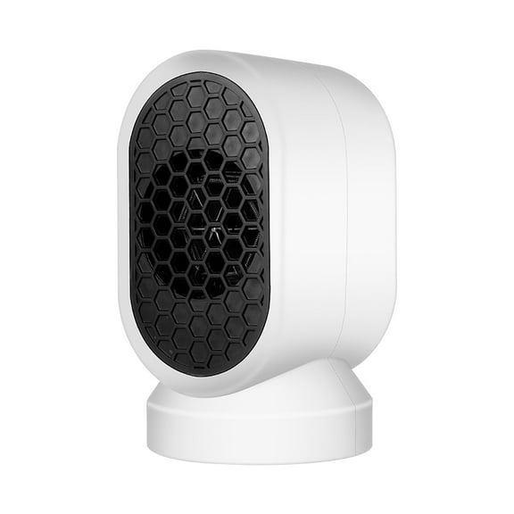 Portable Mini Heater For Home Office Desktop Use Silent Operation 400W Power Abs Material 9.84 X 3.94 X 3.94 Inches Energy Efficient Includes 1 Heater