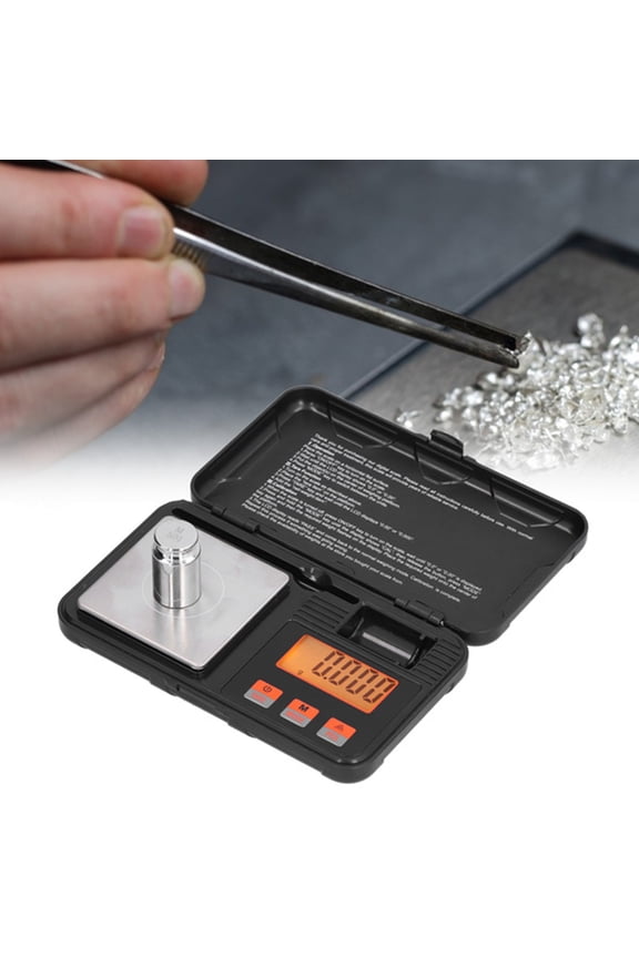 Portable Mini High Precision Professional Digital Milligram Scale 50g/0.001g/200g/0.01g Jewelry Scale Baking Scale Kitchen Electronic Scale