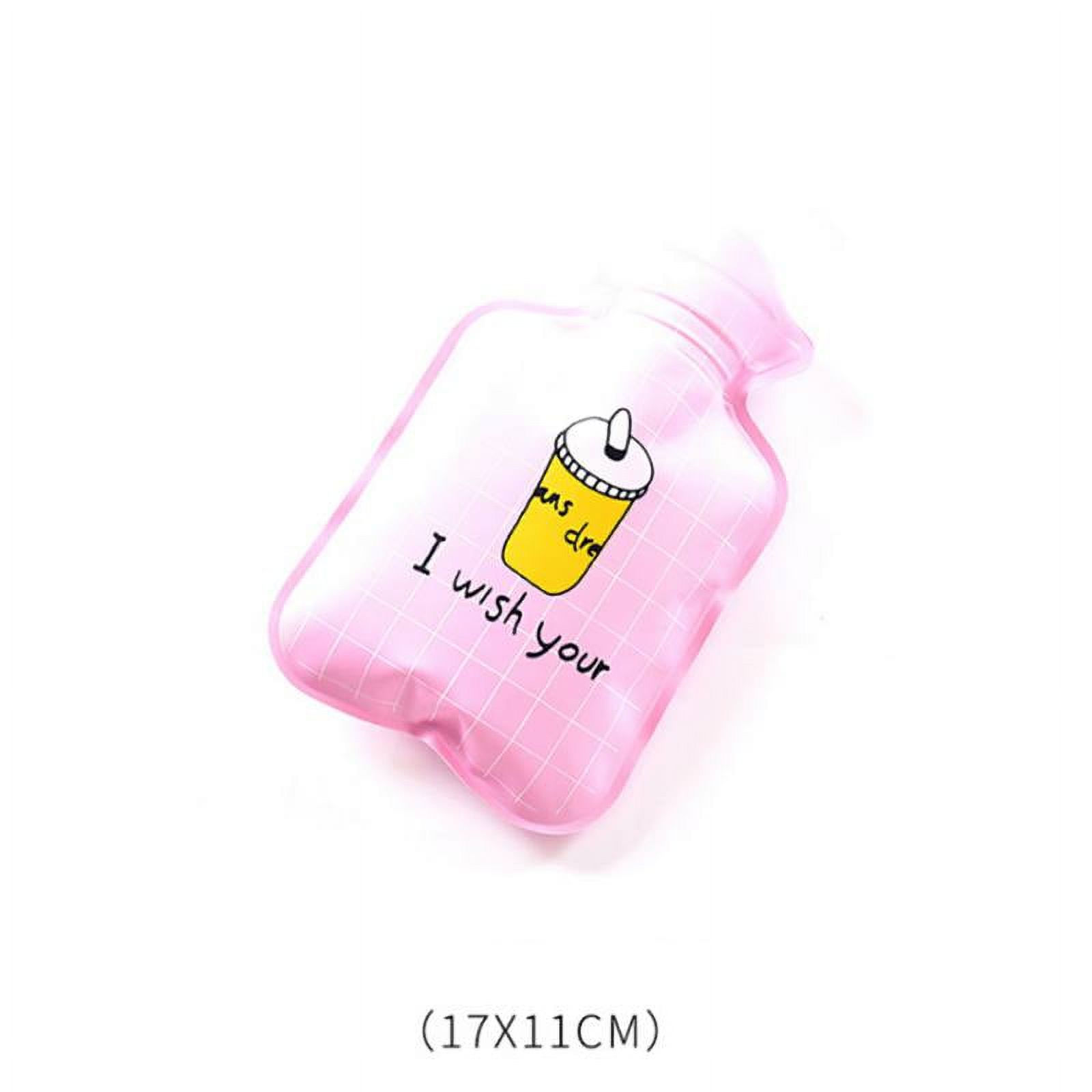 Portable Mini Hot Water Bottle Bag Reusable Winter Warmer Heat Hand