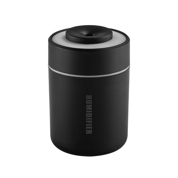 Portable Mini Humidifier – USB Cool Mist Desktop Atomizer with Night Light, Quiet Ultrasonic for Car Home Office Bedroom, 180ml Large Mist, Auto Shut-off Compact