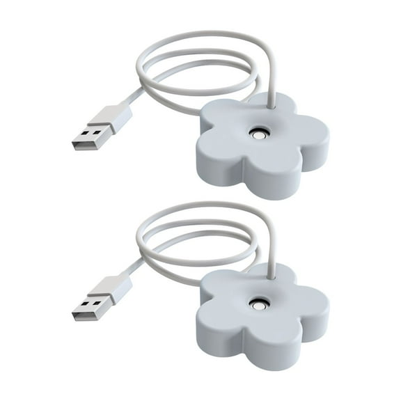 Portable Mini Humidifier USB Desktop Water Mist Sprayer With 8 Hours Timer Silent Operation For Home Office Car Travel White Blue Red