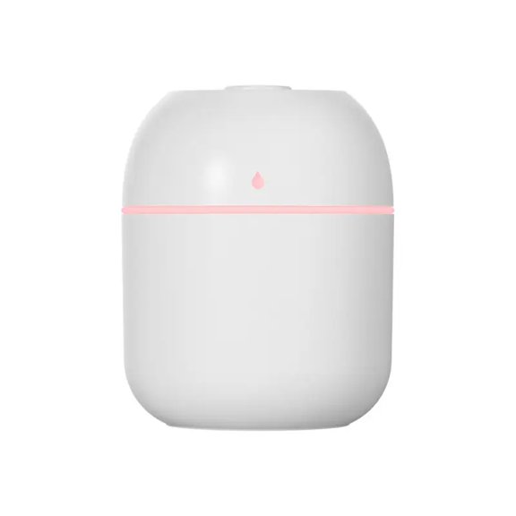 Portable Mini Humidifier, USB Powered Aromatherapy Machine, Silent Operation Humidifier for Bedroom, Living Room, Office Desk, C