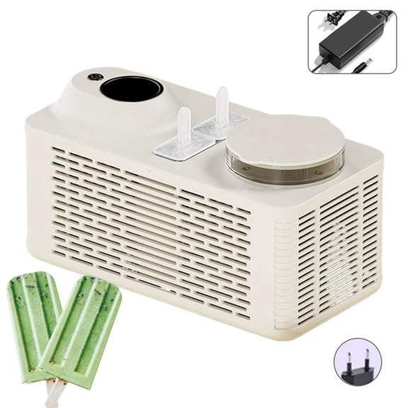 Portable Mini Icep Op Maker Machine, Portable Mini Popsicle Maker, Popsicle Making Machine, with Popsicle Molds, Cars Sources, Used for Home, Car, Outdoors Camping