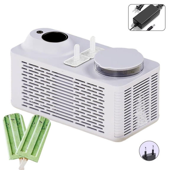 Portable Mini Icep Op Maker Machine, Portable Mini Popsicle Maker, Popsicle Making Machine, with Popsicle Molds, Cars Sources, Used for Home, Car, Outdoors Camping
