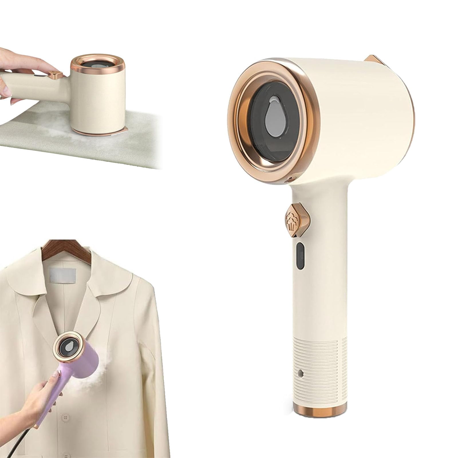 Portable Mini Ironing Machine, 2024 New Travel Mini Steam Iron, Upgraded Portable Handheld Garment Steamer for Clothes