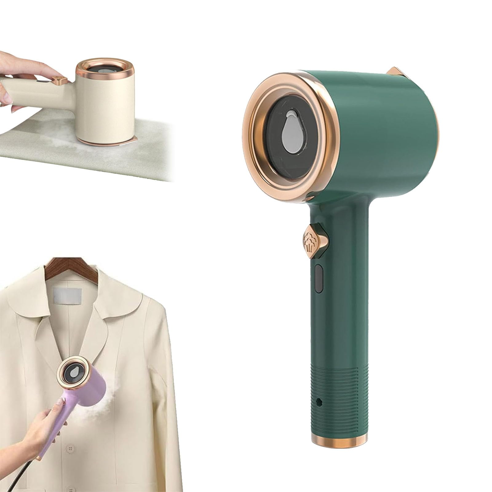 Portable Mini Ironing Machine, 2024 New Travel Mini Steam Iron, Upgraded Portable Handheld Garment Steamer for Clothes
