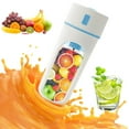 thumbnail image 1 of Portable Mini Juicer Cup | USB Rechargeable Blender Orange | 6-Blade High Fruit Rate | 480ml Capacity | Easy Clean Direct Drink | 1200mAh Battery | Lightweight Travel Juicing, 1 of 9
