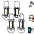 thumbnail image 1 of Portable Mini Keychain Flashlight Super Bright Rechargeable Type-C LED Light with Waterproof Design Multiple Lighting Modes Portable light source Function for Camping Hiking, 1 of 10
