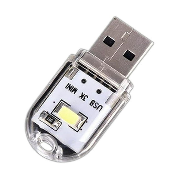 Portable Mini LED USB Night Light Power Bank Dormitory Reading Table Desk Lamp