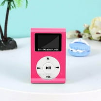 Portable Mini MP3 Player with LCD Screen - USB Rechargeable, Clip-On Design, Lossless Sound, Supports MP3/WMA Formats - Perfect for Sports & Travel