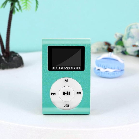 Portable Mini MP3 Player with LCD Screen - USB Rechargeable, Clip-On Design, Lossless Sound, Supports MP3/WMA Formats - Perfect for Sports & Travel