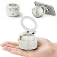 thumbnail image 1 of Imego Portable Mini Magnetic Bluetooth Speaker Adjustable Phone Stand & Kitche, Refrigerator, Anything Magnet, Gifts White, 1 of 7