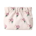 thumbnail image 1 of Portable Mini Makeup Bag Organizer for Cosmetics Headphones Jewelry - Small Pouches for Purse Self Closing Accessories Without Zipper, 1 of 5