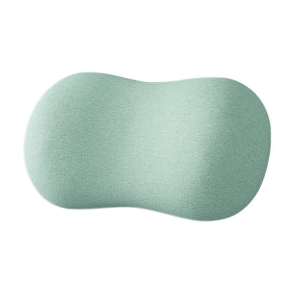 Portable Mini Nap Pillow - Ergonomic Travel and Office Cushion - Soft Polyurethane Material for Neck and Lumbar Support - Ideal for Relaxation and Deep Sleep Anytime,Mint Green