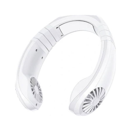 Portable Mini Neck cooling Fan (White)