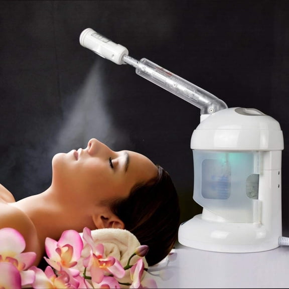 Portable Mini Ozone Spa Tabletop Facial Steamer for Home Salon