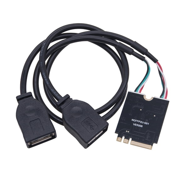 Portable Mini PCIe to USB Converters Cable M.2Wifi KEY A+E to USBCord for Laptop