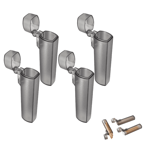 Portable Mini Plastic Toothpick Holders Box Pocket Toothpick Case Toothpick Dispenser Travel Toothpick And Small Items Container Easy to Carry in Your Pocket, Bag for Outdoor Travel Camping Picnic(4)