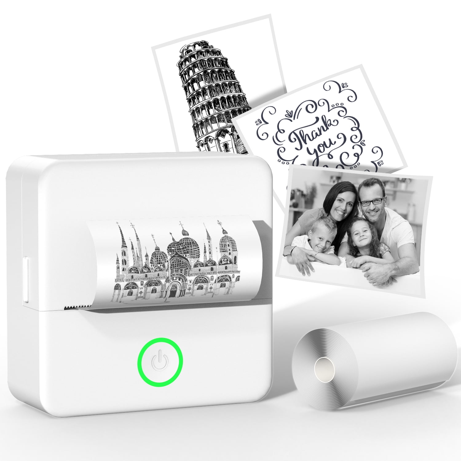 DrPhone PIX15 Mini Printer Sticker Maker - Imprimante Photo