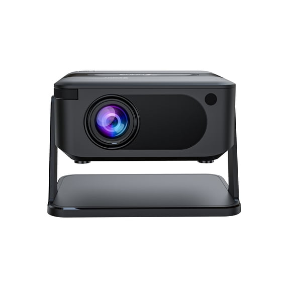 Portable Mini Projector, 720P Native Resolution Home Theater Projector with Android 11, WiFi 6 (2.4G/5G) & Bluetooth 5.0, 160 ANSI Lumens, 40-120 Inch Display, 4-Point Keystone Correction, Compatible