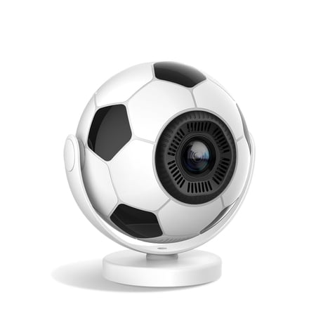 Portable Mini Projector, 720P Native Resolution Outdoor Movie Projector with Android 14, WiFi 6 & Bluetooth 5.4, 170 ANSI Lumens, 30000Hrs LED Lamp, 35-135 Inch Display, Compatible with iPhone/Androi