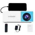 thumbnail image 1 of Portable Mini Projectors LED Micro Projector 1080P Home Party Meeting Theater Projector Screen Mirroring Connect Phones, 1 of 4
