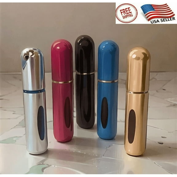 Portable Mini Refillable Perfume Atomizer Bottle Atomizer Perfume Bottle,Refillable Perfume Spray, Scent Pump Case, Perfume Atomizer Refillable