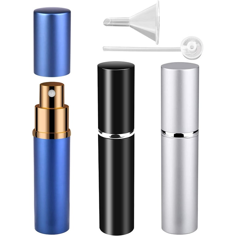 Portable Travel Spray Bottle,3Pcs 100ml/3oz Fine Mist Hairspray Bottle for  Essential Oils, Empty Air…See more Portable Travel Spray Bottle,3Pcs
