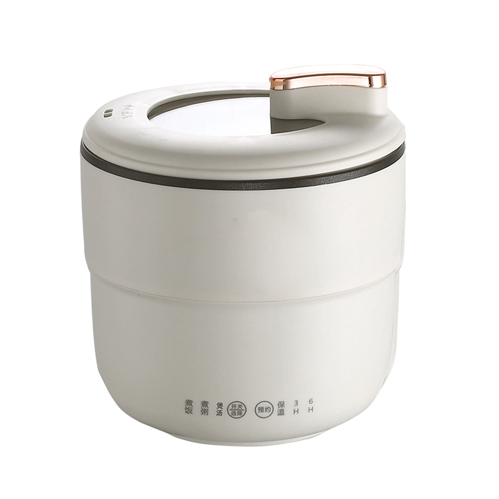 Portable Mini Rice Cooker 1.8L Small Electric Nonstick Rice Cooker With
