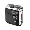 thumbnail image 1 of Portable Mini Rotary Shaver for Men, USB Rechargeable Wet Dry Electric Shaver, Dual‑Ring Pocket Shaver, Washable Cordless Travel Shaver for Home Business Trip Grooming Gift, 1 of 9