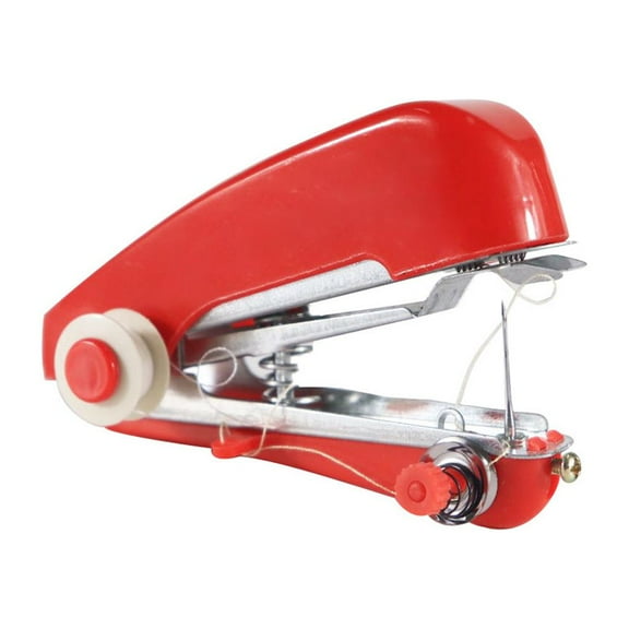 Portable Mini Sewing Machine Tool Kit for Manual Stitching and Home DIY Projects