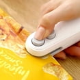 thumbnail image 1 of InstaGoods Portable Mini Snacks Bag Vacuum Sealer, Handheld with USB Rechargeable Cutter, 1 of 10
