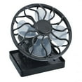 thumbnail image 1 of Portable Mini Solar Operated Clip Fan Summer Hat Cap Clip Cooler Fan Outdoor Camping Shopping Hiking Beach Fans A, 1 of 8