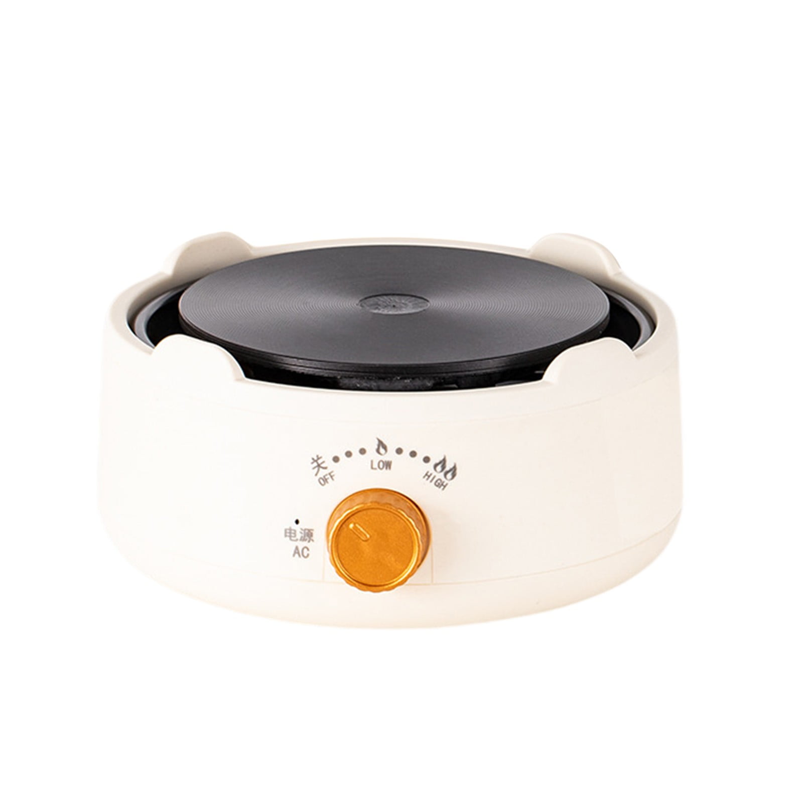 Portable Mini Stove with 3-Stage Heat Control, Explosion-Proof Panel for Even Heating, Ideal for Tea, Cooking, and Outdoor Use, 1 Pack