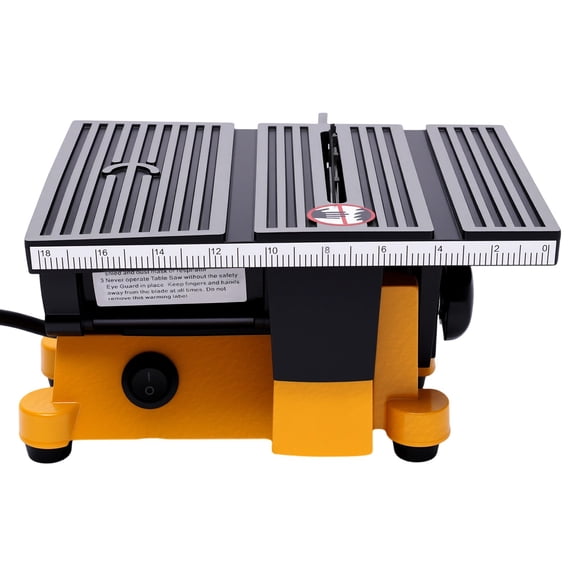 Portable Mini Table Saw Cutting Tool, 4" Saw Blade Small Cutting Machine for Wooden Ceramic Tile Glass Metal Cutting