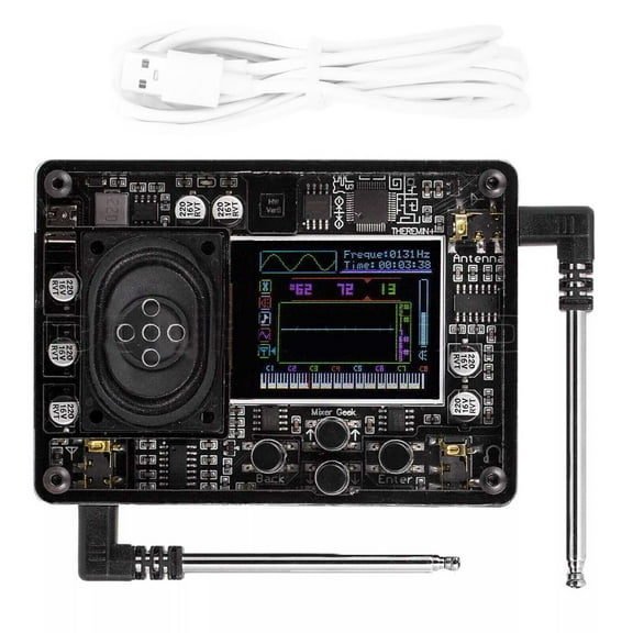 Portable Mini Theremin for On-the-Go Musicians Compact Design & Built-In Speakers