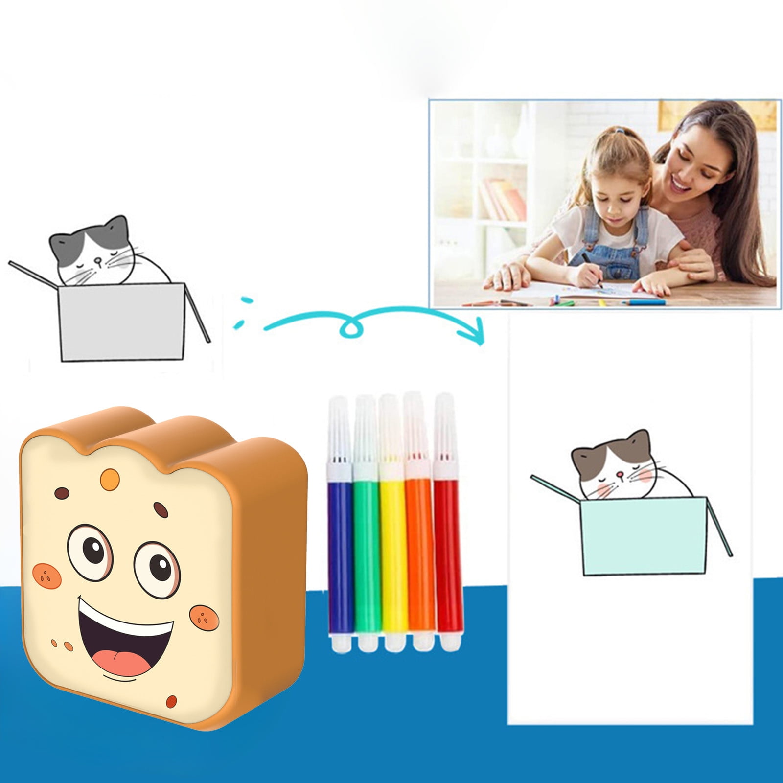 Portable Mini Thermal Printing For Text And Photo Printing With High ...