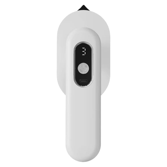 Portable Mini Travel Iron,Mini Travel Iron Steamer for Clothes,Handheld Cordless Portable Iron Steamer,Multi-purpose Travel Iron Steamer,Rechargeable Small Hand Held Steamer,2.75''X7.87''(White)
