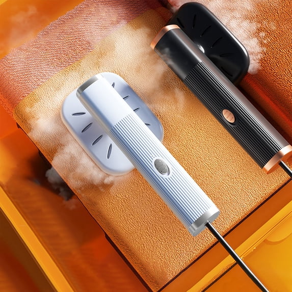 Portable Mini Travel Steam Iron, Rotatable Foldable Handheld Garment Steamer, USB Powered, Dual Dry/Wet Ironing for Clothes and Fabrics (20ml Water Tank)