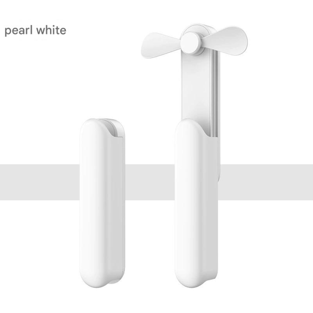 Portable Mini USB-C Handheld Fan 3-Speed Foldable Personal Cooling for ...
