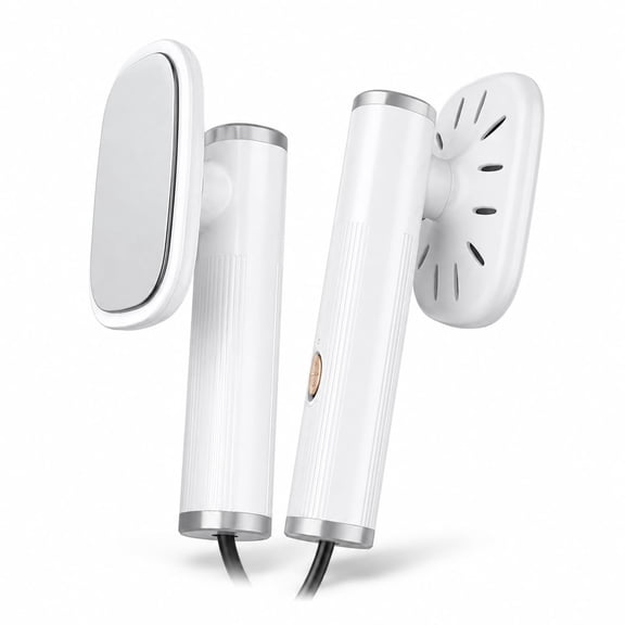 Portable Mini USB Handheld Iron, Wrinkle-Free In 30 Seconds, Constant temperature 65°C, Flat ironing & hanging ironing 2-in-1, professionally pressed for any occasion