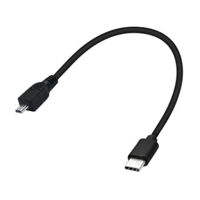 Portable Mini USB to USB C OTG Cable USB C Photo Transfer Cable for DSLR Digital Cameras Compatible for Various Devices