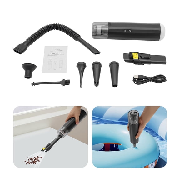Portable Mini Vacuum 2 Modes Powerful Handheld Vacuum-110W 10000Pa for Car/Home