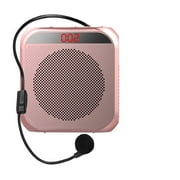 Portable Mini Voice Amplifier 5W 2400mAh Multifunctional Personal Voice Speaker With Microphone Display For Speech Meeting ,Powerful&Original Sound