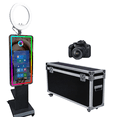 thumbnail image 1 of Portable Mirror Photo Booth Machine with 21.5inch Touch Screen Selfie Photo Booth Machine with RGB Light and Flight Case for Event, 1 of 9